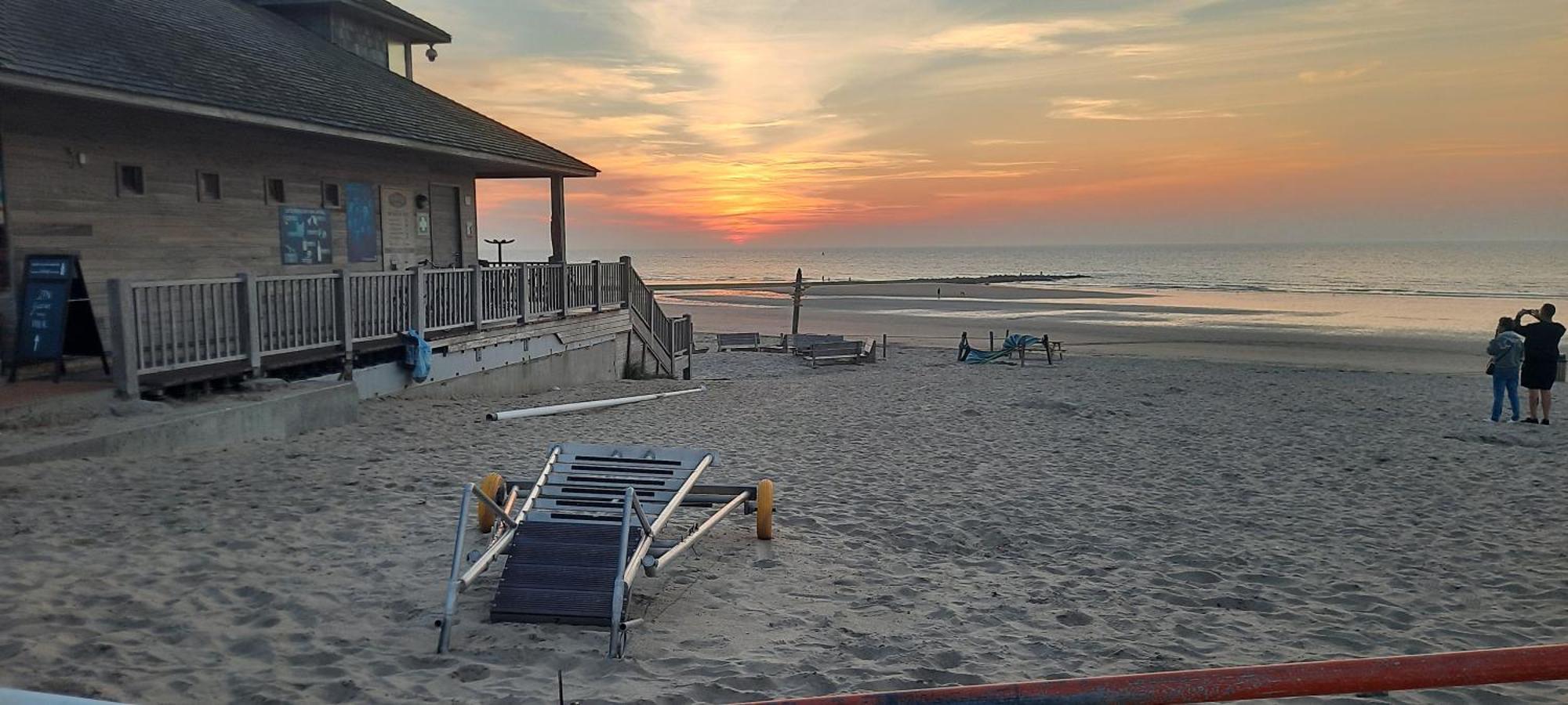 Beachstudio Westende With Sea View Мідделкерке Екстер'єр фото